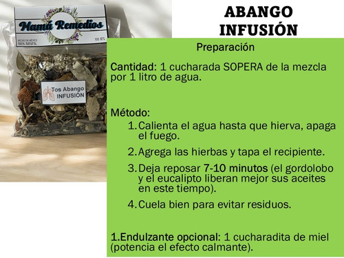 Te Abango, Auxiliar Vías Respiratorias