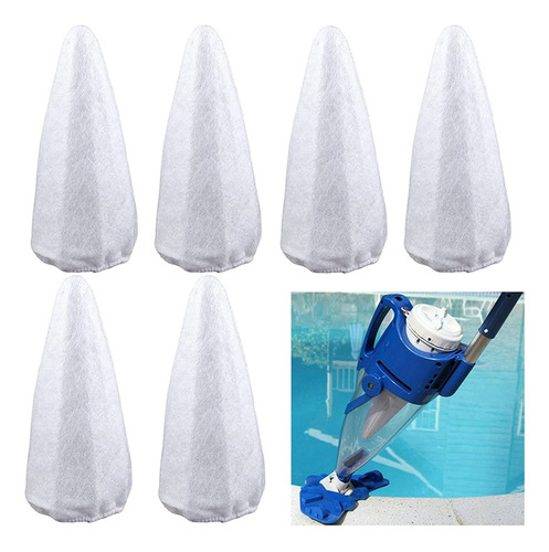 Bolsa De Filtro De Aspiradora De Piscina De 10 Piezas Para C