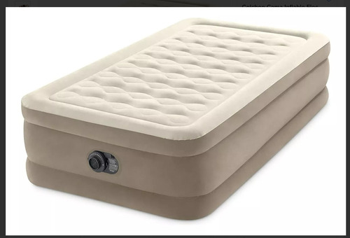 Colchon Cama Inflable Electrico 1 Plaza Inflador Recargable