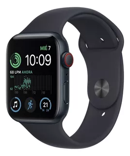 Apple Watch Se 2da Gen. Gps+celular Aluminio Medianoche 44mm