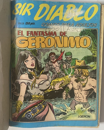 Sir Diablo # 1 2 3 Y 4, Comic Terror Y Erotismo, Ex06 (Usado)