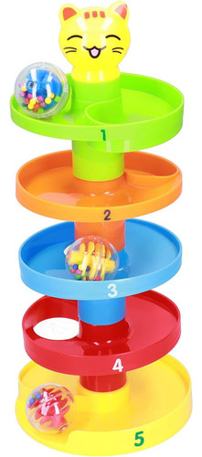 Torre De Bolas 5 Capas,juguete Educativo, Bolas De Actividad