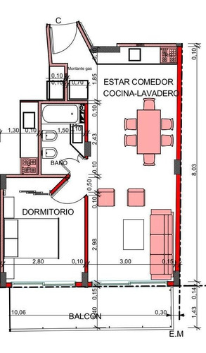 Imagen 14 de 14 de 2 Ambientes A Estrenar En Flores
