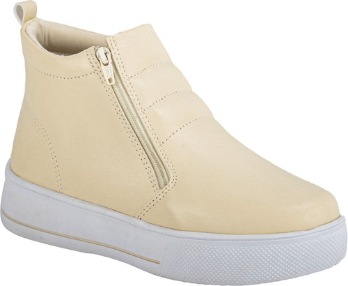 Tenis Cano Longo Casual Bota Fashion Botinha Confort Moderno