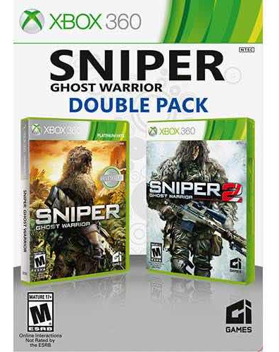 Jogo Xbox 360 Sniper Ghost Warrior Double Pack Físico - Bom (Recondicionado)