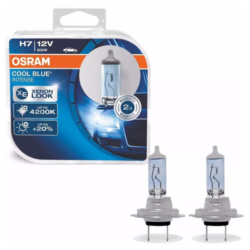 Lampada Osram Cool Blue Intense H7 Par Xenon Look 4200k 55w