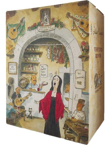 Vinho Julia Florista Bag In Box Tinto 5l