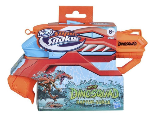 Pistola De Agua Nerf Super Soaker Dinosquad Raptor-surge  