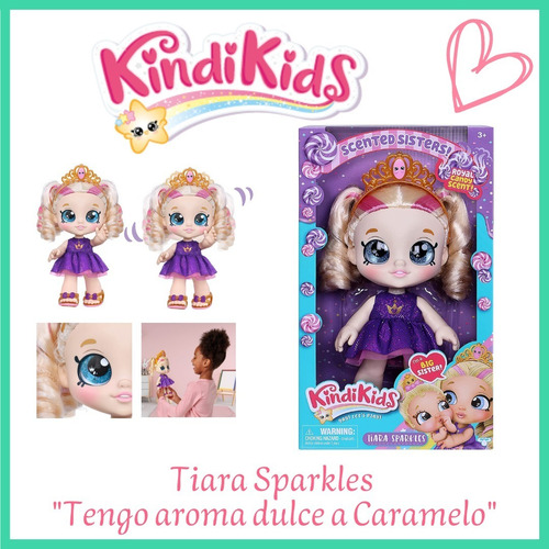 Muñecas Kindi Kids Originales Tiara Sparkles