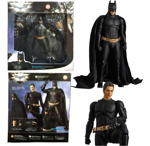 Mafex 049 El Caballero Oscuro Batman Acción Figura Juguete R