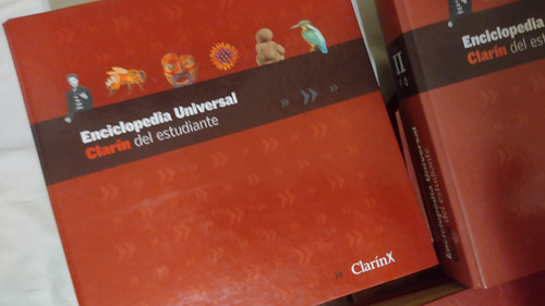 Enciclopedia Universal Del Estudiante Clarín 3 Tomos Complet