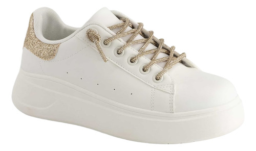 Sneakers Clases 2884073ve Ojal Metal Elevado Diseño Liso