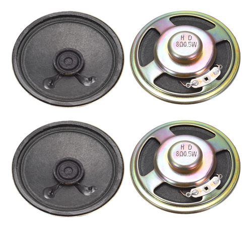 Altavoz De Imán Externo Redondo 0.5w 8 Ohm 57mm Od 4pzs