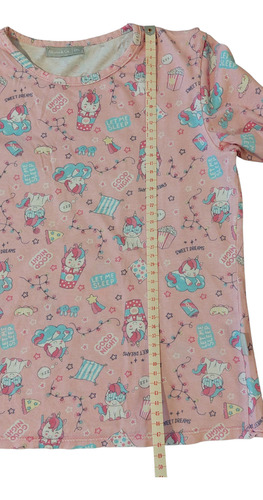 Pijama Niña Mangas Largas Talle Xxl (11-12 Años) Mimo (Usado)