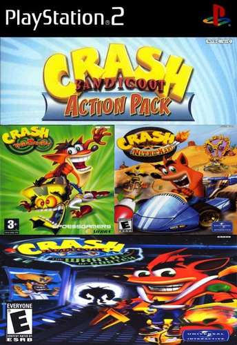 Patch Crash Colection 3x1 Play 2 Ps2 Play2