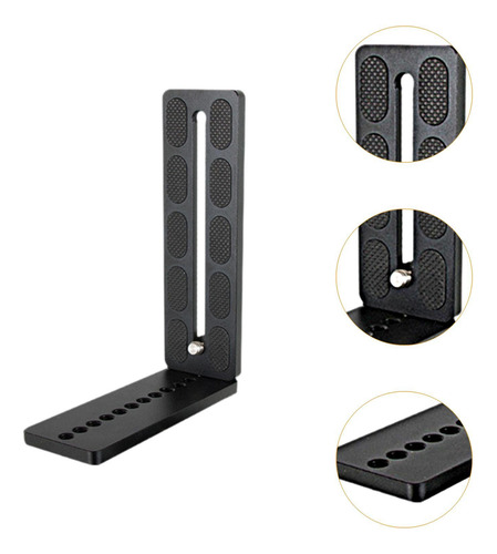 Placa De Soporte En L Para Cámara Accesorio De Fotografía