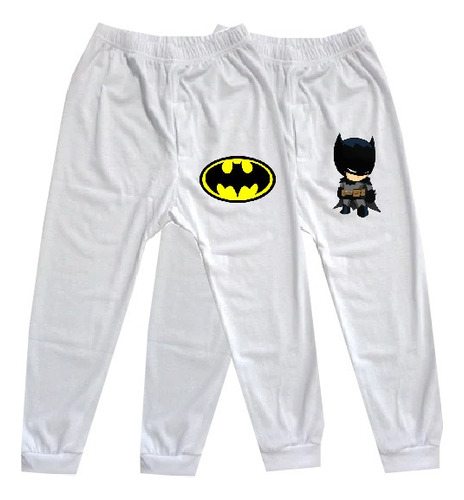 Pack 2 Calzoncillos Largos Invierno Niños Batman