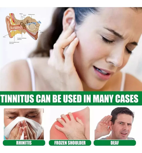 3×aceite Para Aliviar Los Zumbidos En Los Oídos, Gotas Para