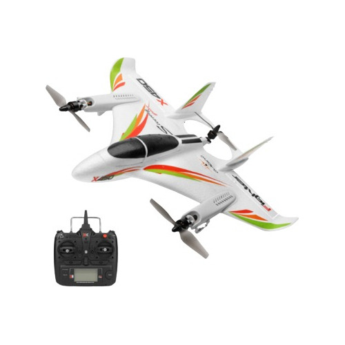 1 Abs, 2,4 G, 6 Canales, Wltoys Xk X450, 3d/6 G, Led Rc Avio