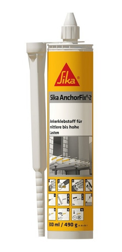 Sika Anchorfix 2 Adhesivo X 300ml Anclaje Químico Rapido Ref