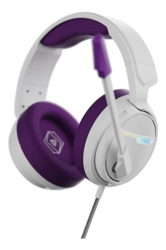 Audifono Vsg Gamer Pentagon Purpura Microfono Onmidirecional