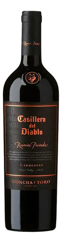 Pack De 2 Vino Tinto Casillero Del Diablo Carmenere Rva Priv