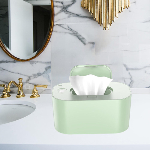 Limpie Los Bebés Calientes Dispensador Del Calentador Verde