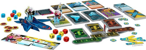 Imagem 3 de 4 de Insurreição Mutante Marvel X Men Board Game Galápagos Jogos