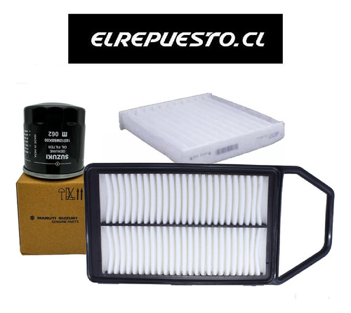 Kit Mantencion Genuino Suzuki Baleno 1.4 Año 2021
