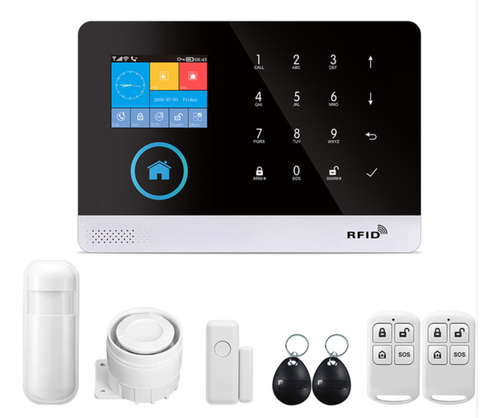 Kit Alarma Wifi Por App Configurada Lista Para Instalar
