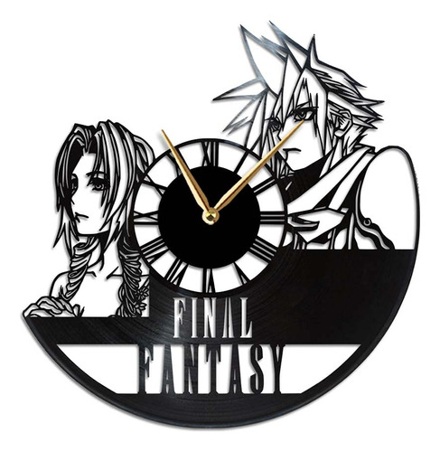 Aroundthetime Reloj Final Fantasy 7, Decoración Ff7, Rel