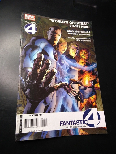 Fantastic Four #554 Marvel Comics En Ingles