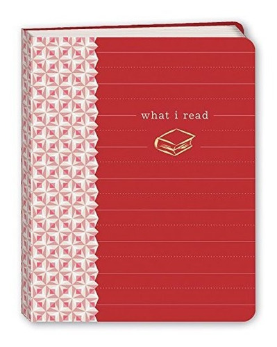 Book : What I Read (red) Mini Journal - Potter Gift