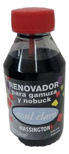 Tinta Renovador De Gamuza Y Nobuck Azul Claro 