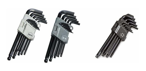  Hex Key Allen Wrench Set With Ball End Set Of 26 & 