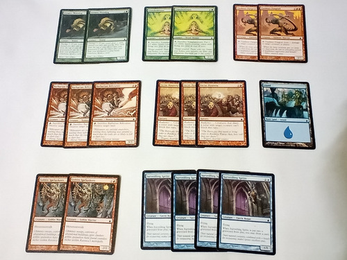 Magic The Gathering 19 Tarjetas Mtg Ravnica Del Año 2005 (Usado)