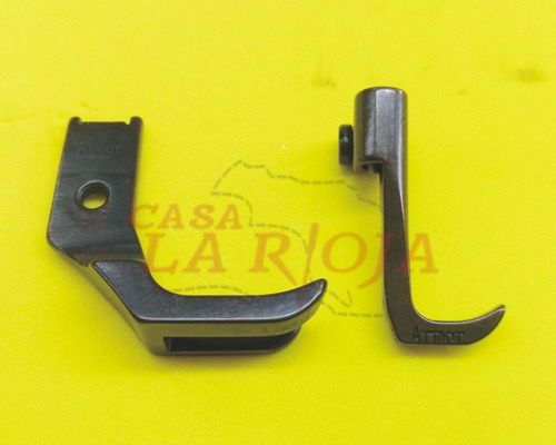 Imagen 3 de 6 de Pie Prensatela Plano Maquina Coser Triple Arrastre