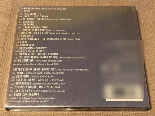 Cd Doble Britney Spears / Greatest Hits: My Prerogative (Usado)
