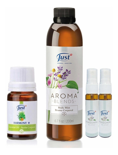 Aceite Harmony+ 10ml Y Bruma Aromablends Swiss Just +regalo