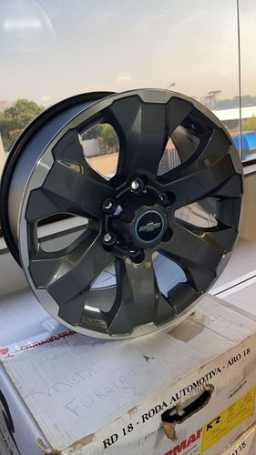 Roda S10 Aro 18 6x139 2020 2021 / 4 Rodas High Country Ltz Cor Grafite Diamante