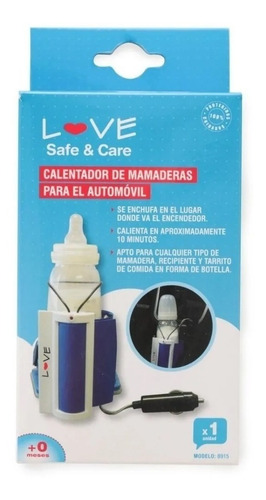 Calienta Mamadera Y Comida Portatil Love Auto 12v Ajustable