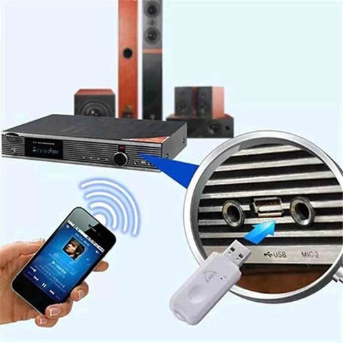Imagen 7 de 8 de Receptor Bluetooth Usb - Para Todo Equipo De Sonido