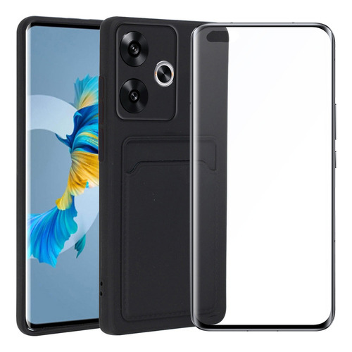 Funda Para Xiaomi Poco F6 Lujo Tarjeta Paquete+mica