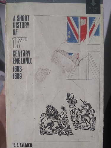 A Short History Of 17th Century England Aylmer Impecable