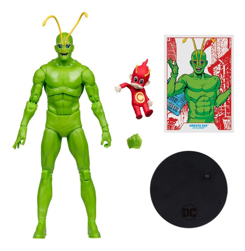 Ambush Bug Classic Dc Multiverse Mcfarlane Toys Sellado. (Usado)