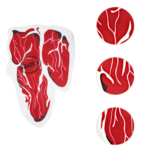 Steak Costume Role Playing Funny Beef Costume For Parties