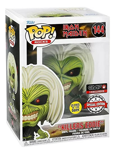 Funko Pop! Rocks: Iron Maiden Killers Eddie Gitd (144)