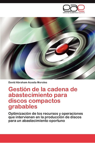 Libro: Gestión De La Cadena De Abastecimiento Para Discos De