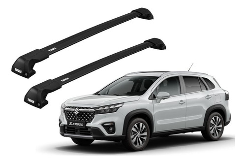 Barras Thule Suzuki Sx4 S-cross 21- Ra / Edge Flush Black