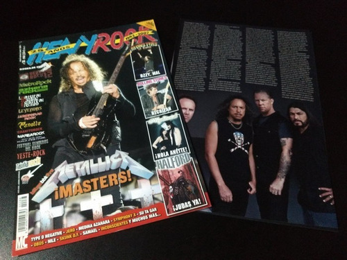 Metallica * Tapa Y Nota Revista Heavy Rock 288 * 2007